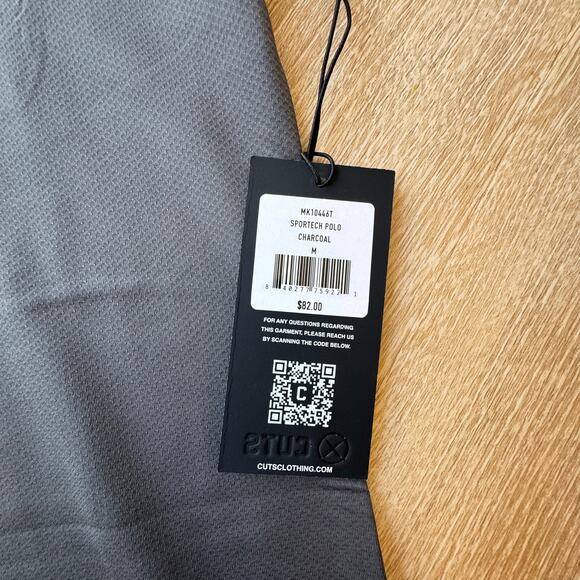 CUTS Men's Sportech Polo - Size M - Picture 3 of 7